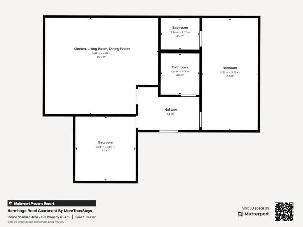 Hermitage Road Apartment By Morethanstays Лондон Екстер'єр фото